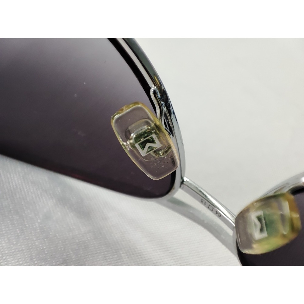 Michael Kors Natalia M2473S Aviator Sunglasses White Silver 64-13-130 Near Mint‎ - Picture 13 of 14